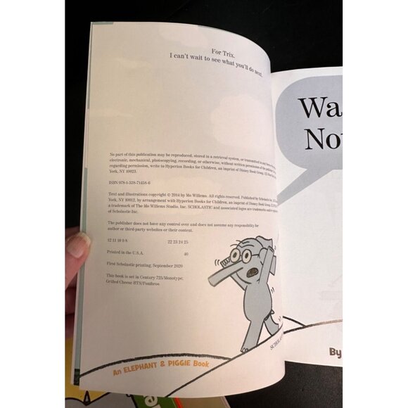 Mo Willems Elephant and Piggie Books Lot Waiting is not easy Should I share ice - Picture 5 of 8